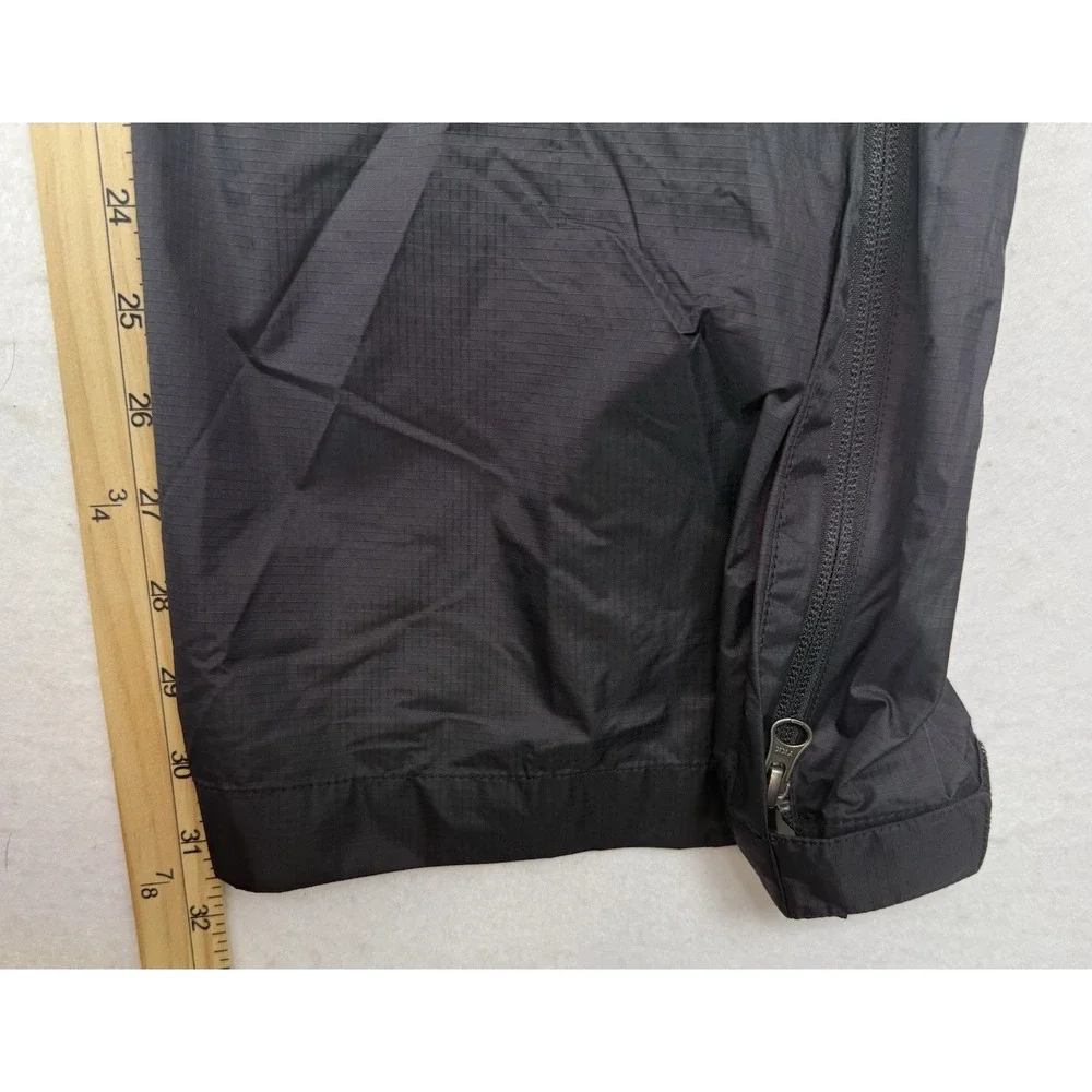 The North Face Antora Dryvent Mens Rain Pants Black Nylon Shell Size XL